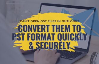 How to open OST files in Outlook