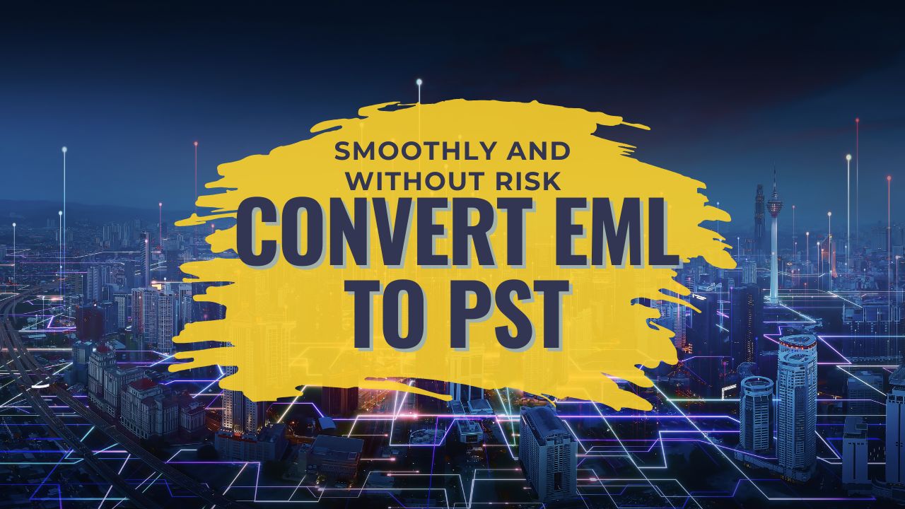 How to convert eml to pst