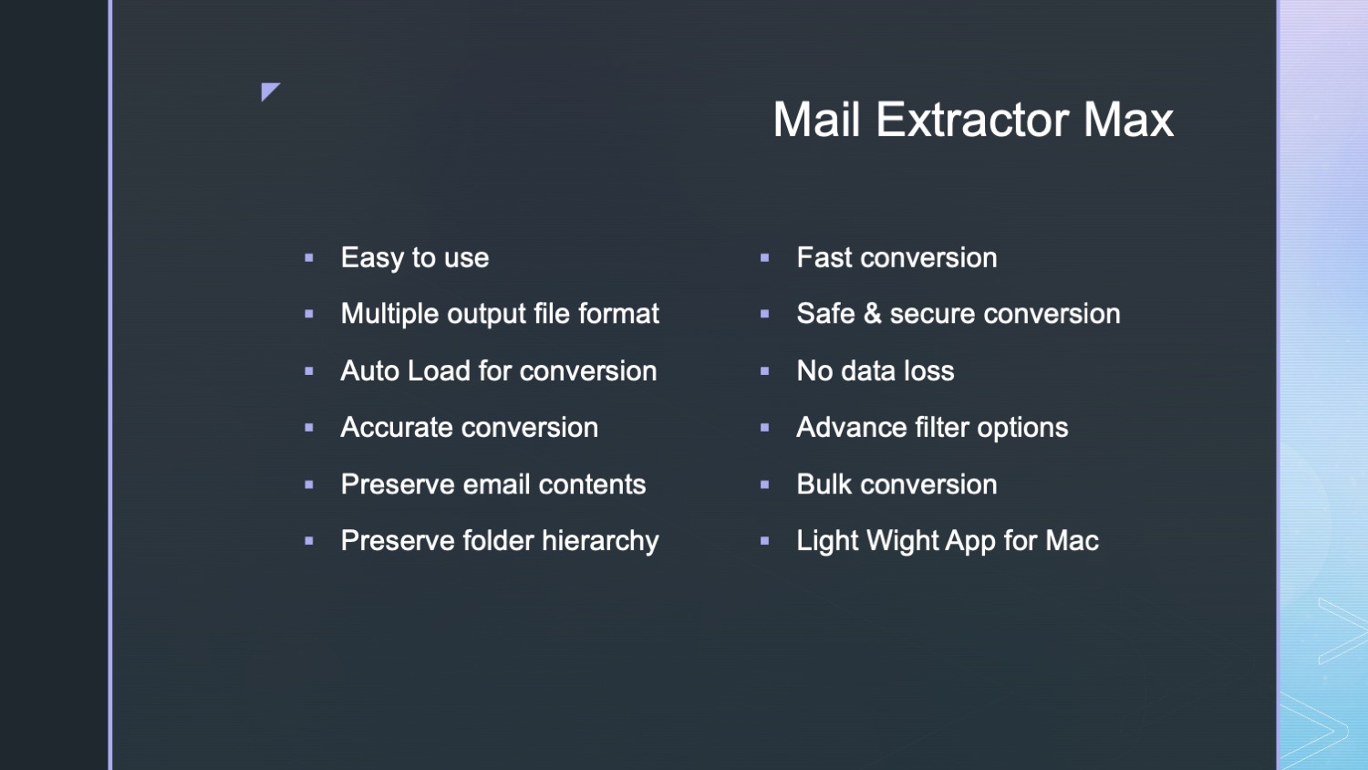 Convert Apple Email to EML with a tool that does not deceive!