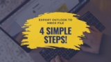 Export Outlook to MBOX File – 4 Simple Steps!